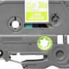 Brother TZE-MQG35 DirectLabel white on green Laminat 12mm x 5m for Brother P-Touch TZ 3.5-18mm/6-12mm/6-18mm/6-24mm/6-36mm