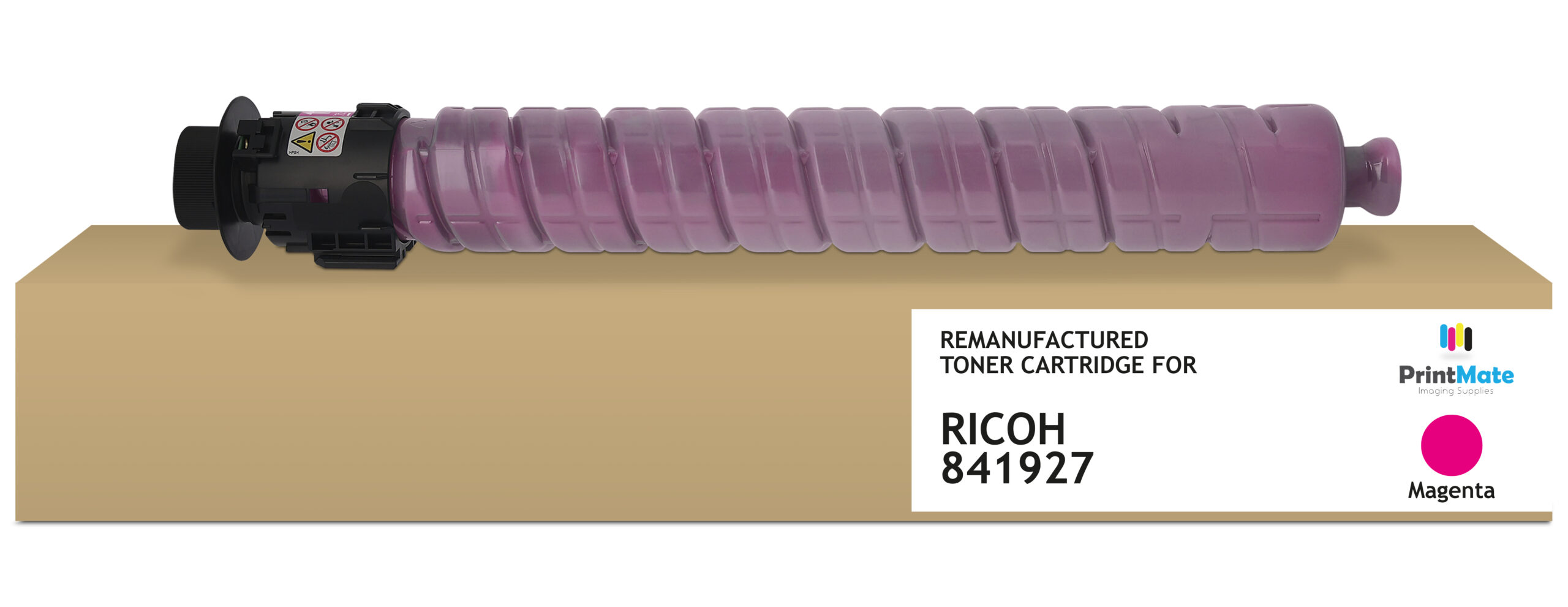 PrintMate RICOH 841927, remanufactured toner, Magenta 9500p