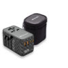 Verbatim UTA-06 100W GaN III Universal Travel Adapter with 2 x USB-C PD & QC 4+ & 2 x USB-A QC 3.0 ports