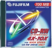 Fujifilm CD-Rewritable 700MB 4X-12X 10-pack 10 pc(s)