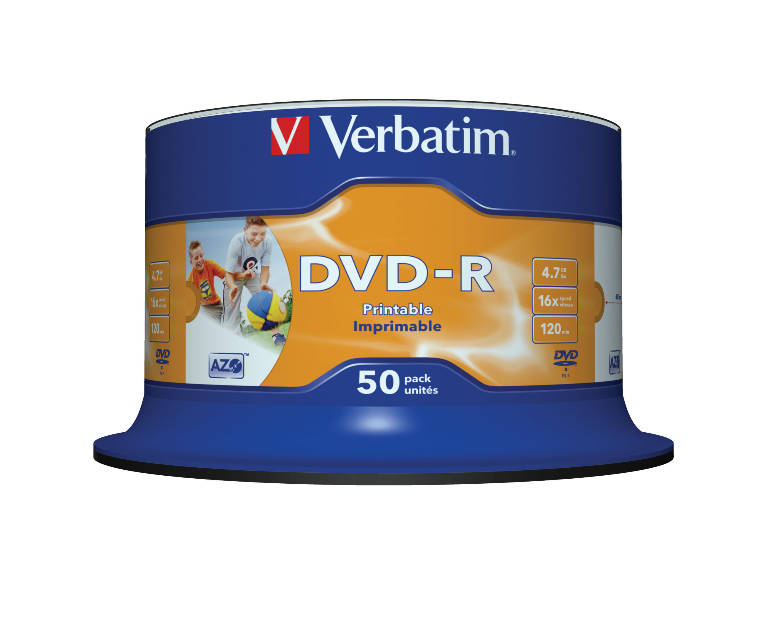 449165_5950563157 Verbatim 43533 blank DVD 4.7 GB DVD-R 50 pc(s)