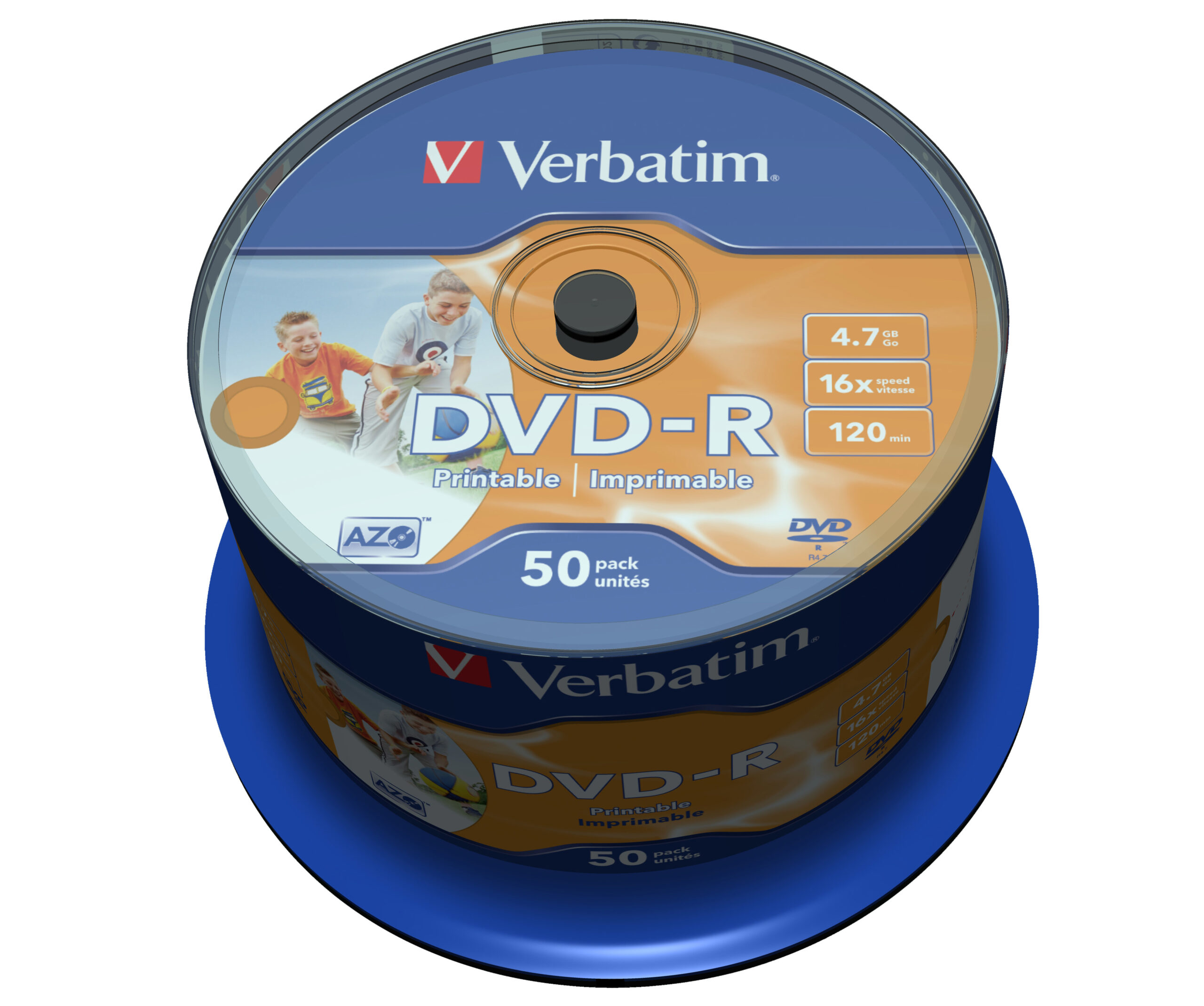 449165_9236706787 Verbatim 43533 blank DVD 4.7 GB DVD-R 50 pc(s)