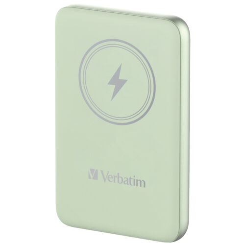 Verbatim Charge ´n´ Go Magnetic Wireless Power Bank 10000mAh Green