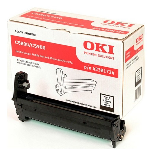 OKI 43381724 Drum kit black, 20.000 pages for OKI C 5800