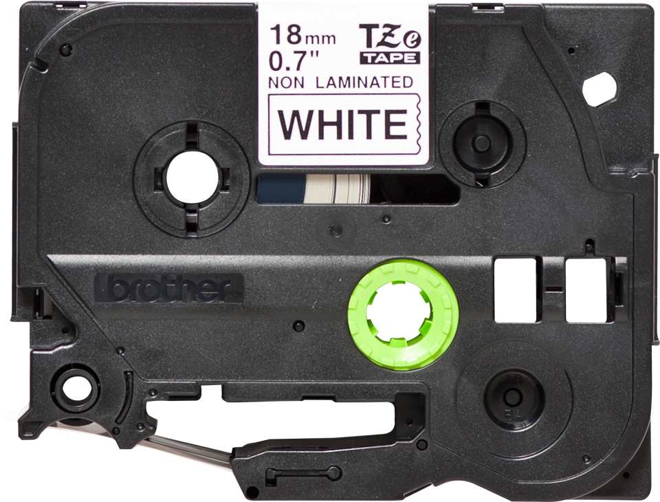 45eb1eaf10997417c8c63e37825107b9f01a4a3b Brother TZE-N241 DirectLabel black on white 18mm x 8m for Brother P-Touch TZ 3.5-18mm/36mm/6-18mm/6-24mm/6-36mm
