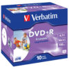 Verbatim DVD+R Wide Inkjet Printable ID Brand