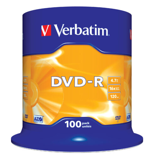 Verbatim DVD-R Matt Silver 4.7 GB 100 pc(s)