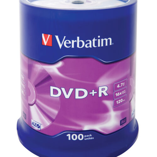Verbatim DVD+R Matt Silver 4.7 GB 100 pc(s)