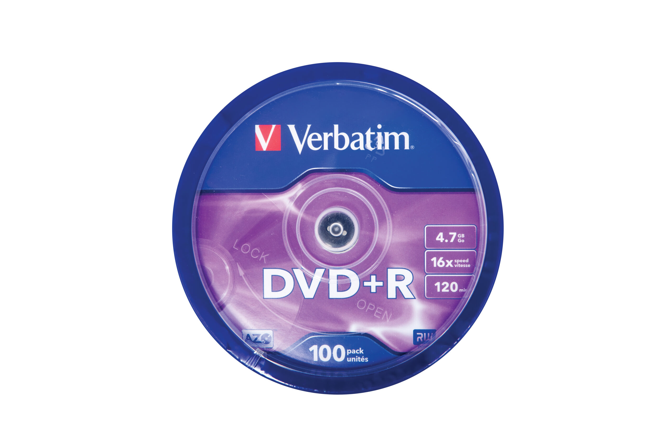 462970_3031243606 Verbatim DVD+R Matt Silver 4.7 GB 100 pc(s)