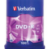 462970_6368530371 Verbatim DVD+R Matt Silver 4.7 GB 100 pc(s)
