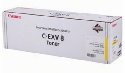 Canon 7626A002/C-EXV8 Toner yellow, 25.000 pages/5% 470 grams for Canon CLC 3200