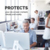 46623f30f8ac52fefec438c999b486be30eafb23 Fellowes PrivaScreen Blackout Privacy Filter - 21.5" Wide (16:9)
