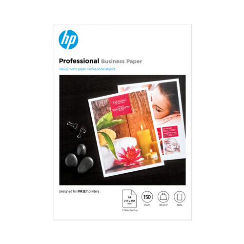 HP Professional Business Paper Matte 180 g/m2 A4 (210 x 297 mm) 150 sheets