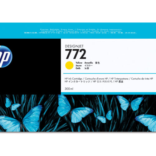 466e95874897a496ac526b2c6e9a19cad71e0fef HP CN630A/772 Ink cartridge yellow 300ml for HP DesignJet Z 5200/5400