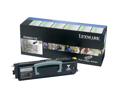 Lexmark X340A11G Toner black return program, 2.500 pages ISO/IEC 19752 for Lexmark X 340/342