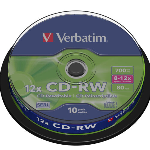 Verbatim CD-RW 12x 700 MB 10 pc(s)