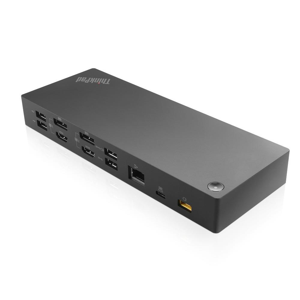 47629474_0789663762 Lenovo 40AF0135UK laptop dock/port replicator Wired USB 3.2 Gen 1 (3.1 Gen 1) Type-C Black