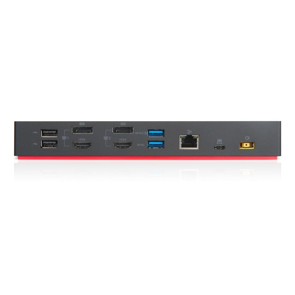 47629474_2775098262 Lenovo 40AF0135UK laptop dock/port replicator Wired USB 3.2 Gen 1 (3.1 Gen 1) Type-C Black