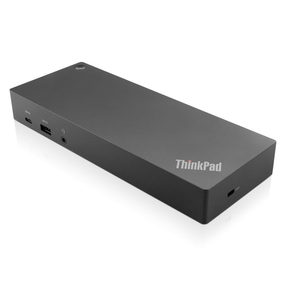 47629474_9960432340 Lenovo 40AF0135UK laptop dock/port replicator Wired USB 3.2 Gen 1 (3.1 Gen 1) Type-C Black