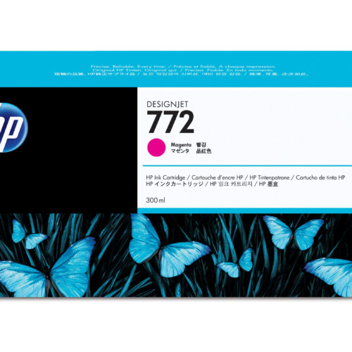 4790897_6129703037 HP CN629A/772 Ink cartridge magenta 300ml for HP DesignJet Z 5200/5400