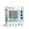 47953567cddfe671a3e1891cdc81e73d Verbatim GNC-65 GaN Charger 65W with 2 x USB-C PD 65W / 1 x USB-A QC 3.0 (EU/UK/US)