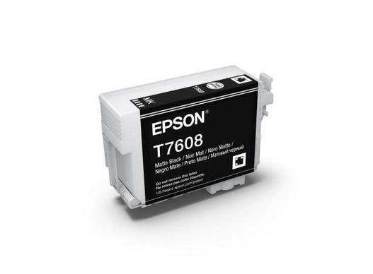 480dfa9df480d4df549cda572b53d8b1e0c80c82 Epson C13T76084N10/T7608 Ink cartridge black matt, 1.100 pages 25.9ml for Epson SC-P 600