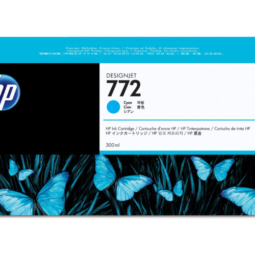 HP CN636A/772 Ink cartridge cyan 300ml for HP DesignJet Z 5200/5400