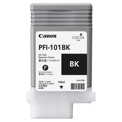Canon 0883B001/PFI-101BK Ink cartridge black 130ml for Canon IPF 5000/6000 S