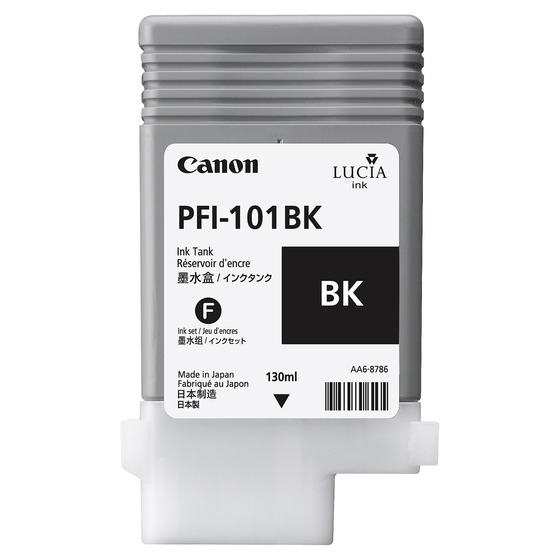 Canon 0883B001/PFI-101BK Ink cartridge black 130ml for Canon IPF 5000/6000 S