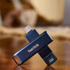SanDisk iXpand USB flash drive 128 GB USB Type-C / Lightning 3.2 Gen 1 (3.1 Gen 1) Blue