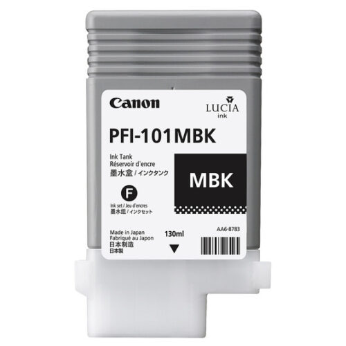 Canon 0882B001/PFI-101MBK Ink cartridge black matt 130ml for Canon IPF 5000/6000 S