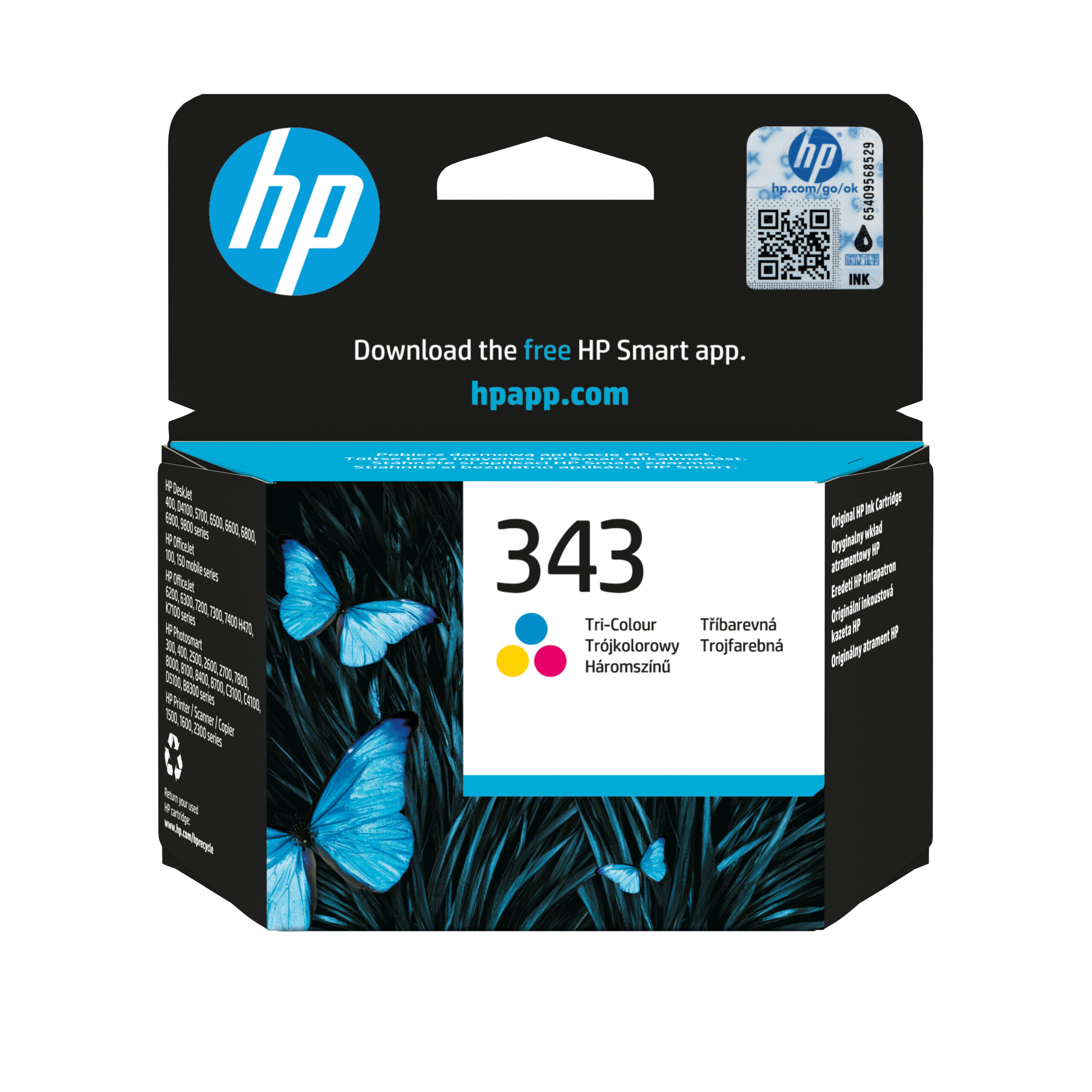 HP C8766EE/343 Printhead cartridge color, 260 pages ISO/IEC 24711 7ml for HP DeskJet 5740/5940/PhotoSmart 325/PSC 1510/PSC 2355