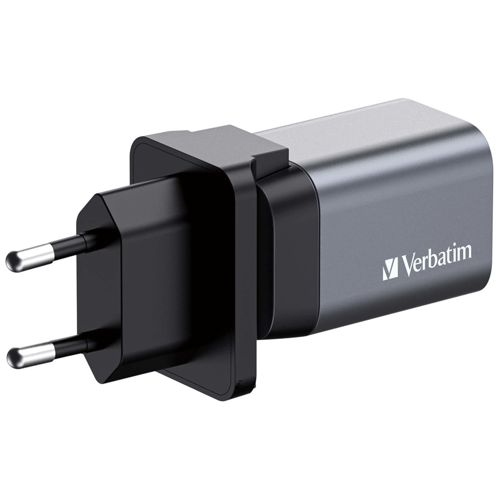 48f73882f79e01dcac22d6f38eb6cd6b Verbatim GNC-35 GaN Charger 35W with 1 x USB-C PD 35W / 1 x USB-A QC 3.0 (EU/UK/US)