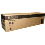 Ricoh 893058/JP6 Ink black, 5x33.000 pages 600ml Pack=5 for Ricoh JP 1010/1050