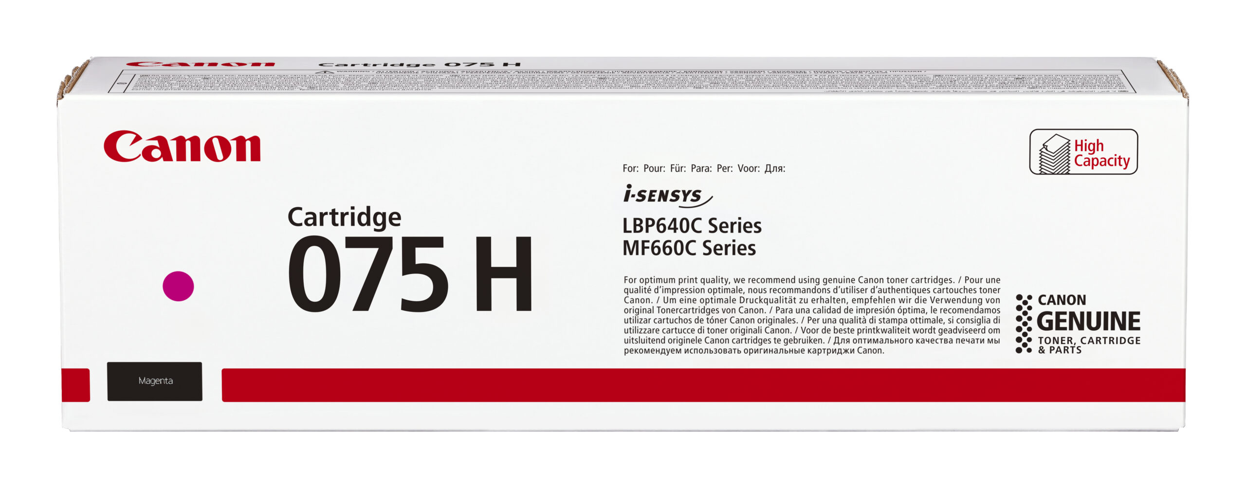 49b23fb89359646d10154d7acac7d766886003a1 Canon 6367C002/075H Toner cartridge magenta high-capacity, 2.500 pages ISO/IEC 19752 for Canon i-SENSYS LBP-640