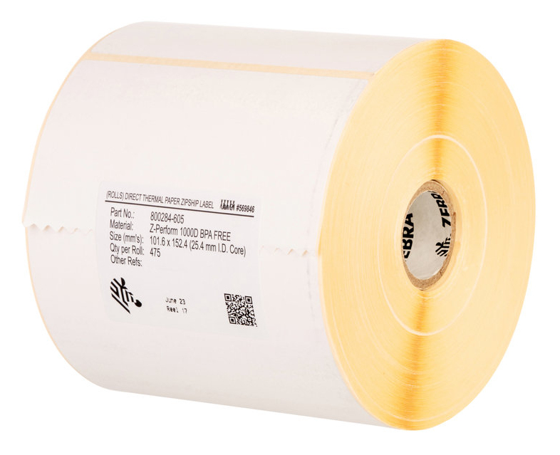 49d140177f21288e3209986a295b24c60f9f5d19 Zebra Z-Perform 1000T White Self-adhesive printer label