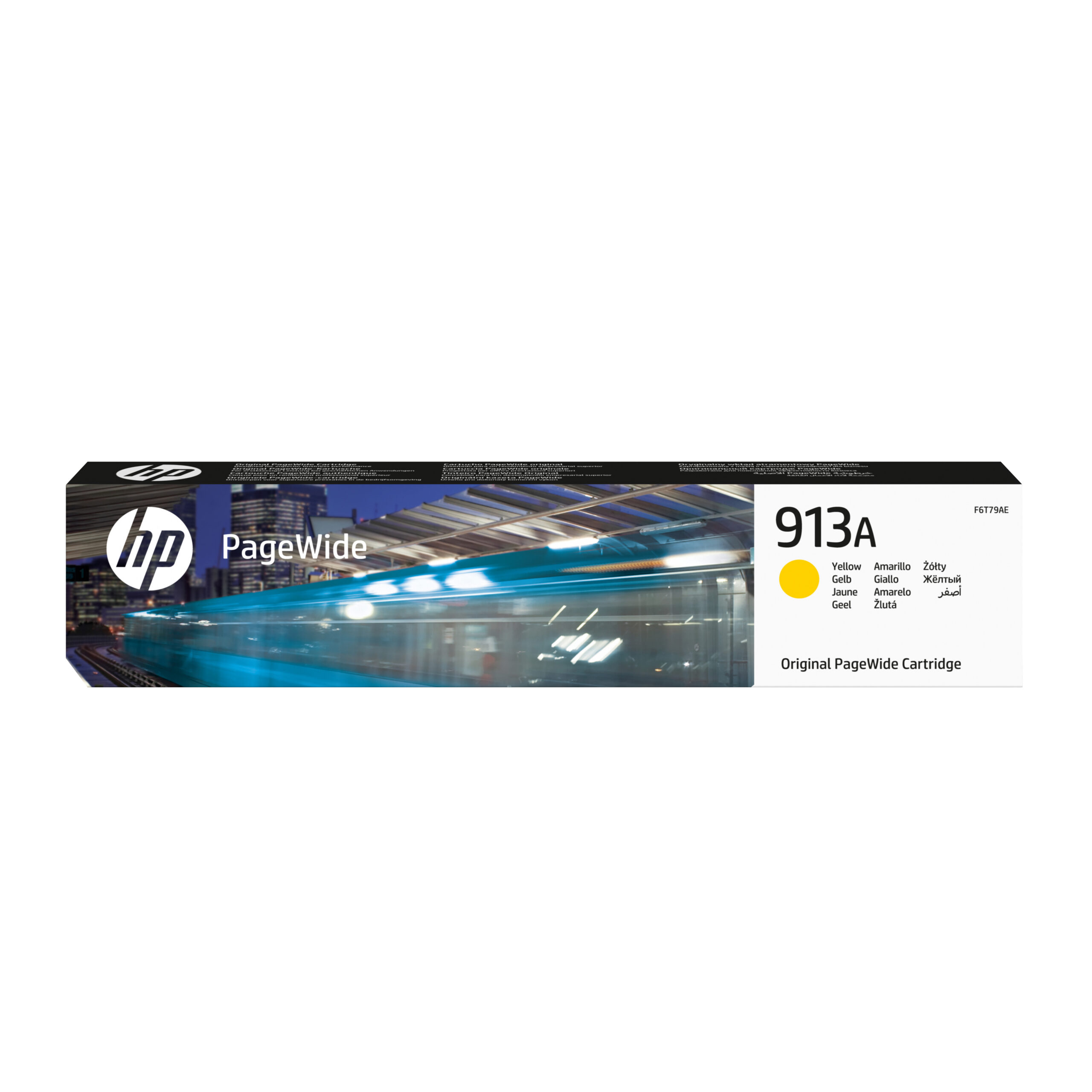 HP F6T79AE/913A Ink cartridge yellow, 3.000 pages ISO/IEC 24711 38ml for HP PageWide P 55250/Pro 352/Pro 452/Pro 477