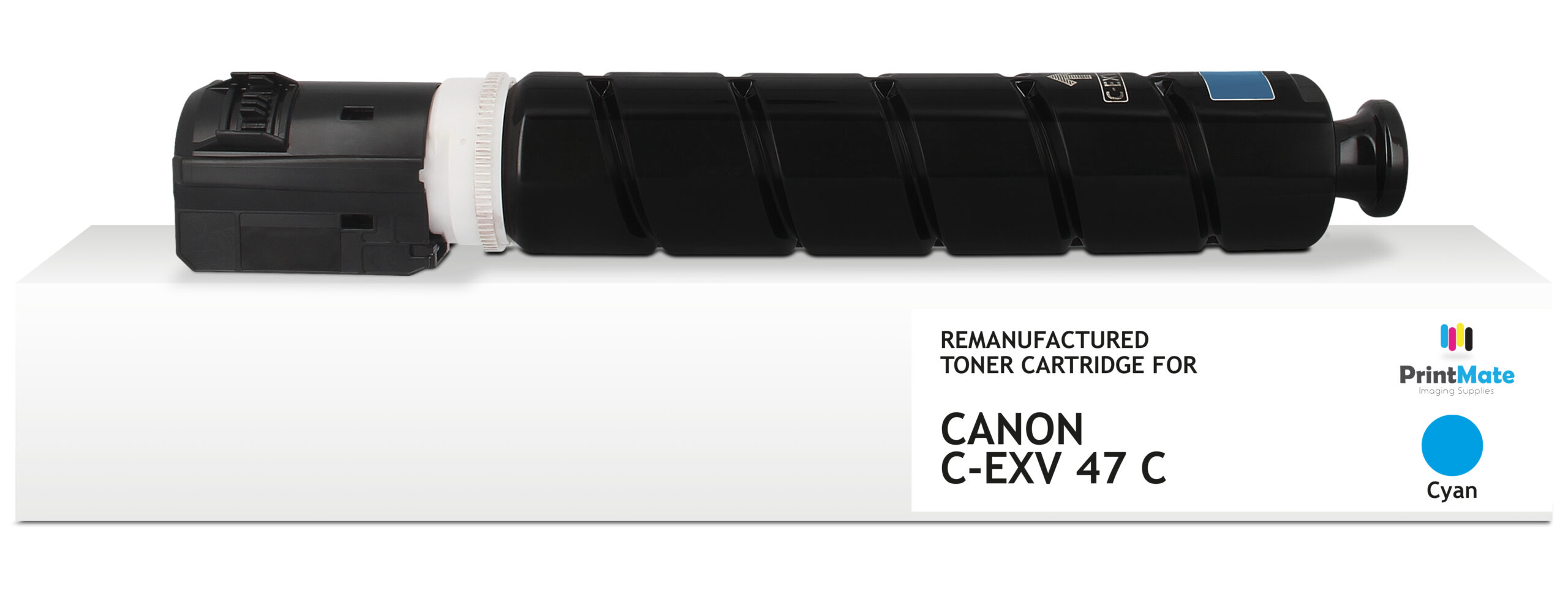 4a4892133856924a204c1d9b560c3318bc020617 PrintMate CANON C-EXV47 C, remanufactured toner, Cyan 21500p
