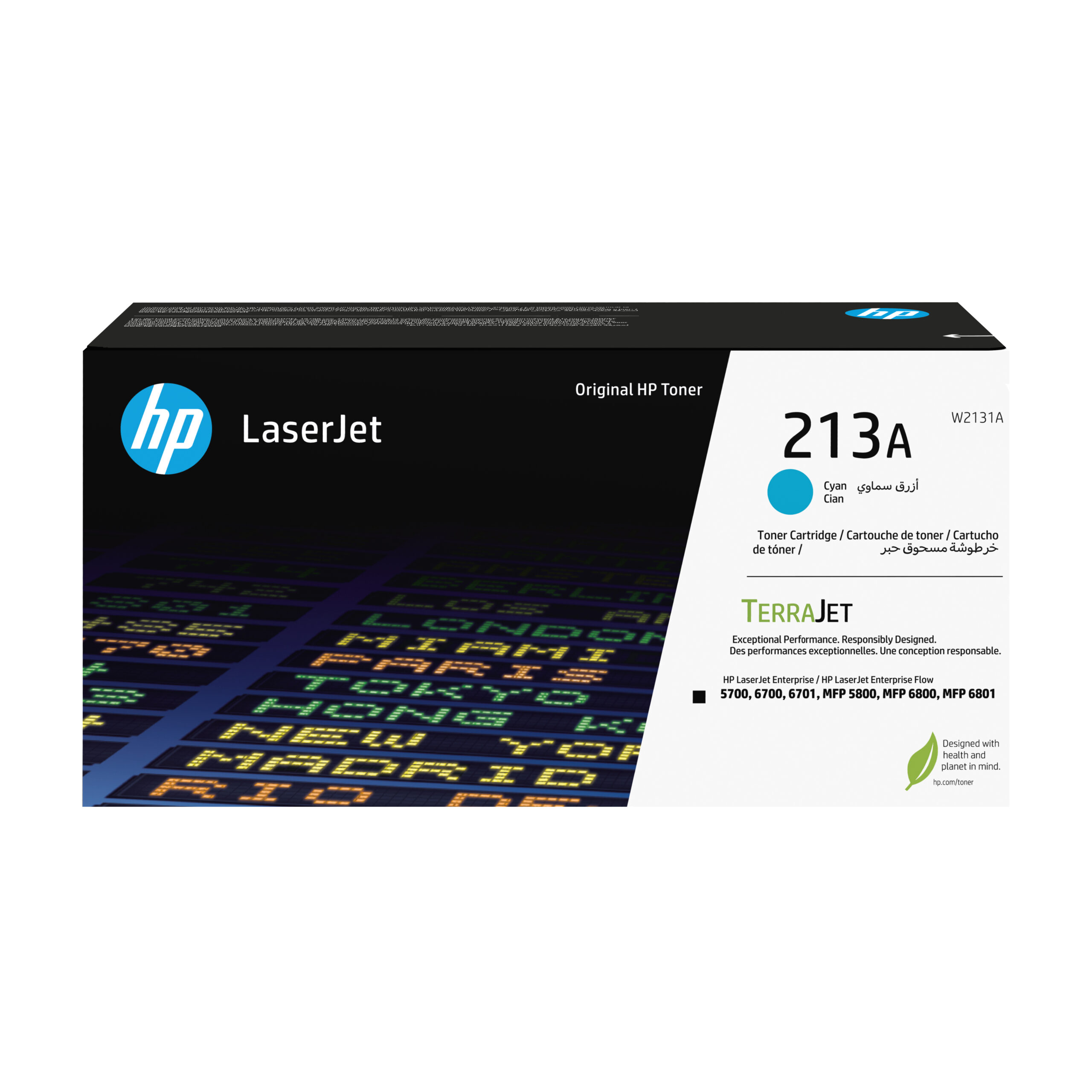 HP W2131A/213A Toner cartridge cyan, 3.000 pages ISO/IEC 19798 for HP CLJ 5800/6700/6701/6800