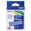 4afe785af4a96598413233814da92a502d3c015b Brother TZE-531 DirectLabel black on blue Laminat 12mm x 8m for Brother P-Touch TZ 3.5-18mm/6-12mm/6-18mm/6-24mm/6-36mm