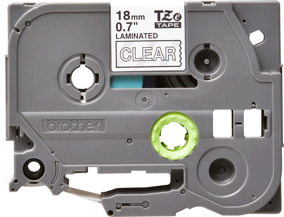 Brother TZE-145 DirectLabel white on Transparent 18mm x 8m for Brother P-Touch TZ 3.5-18mm/36mm/6-18mm/6-24mm/6-36mm