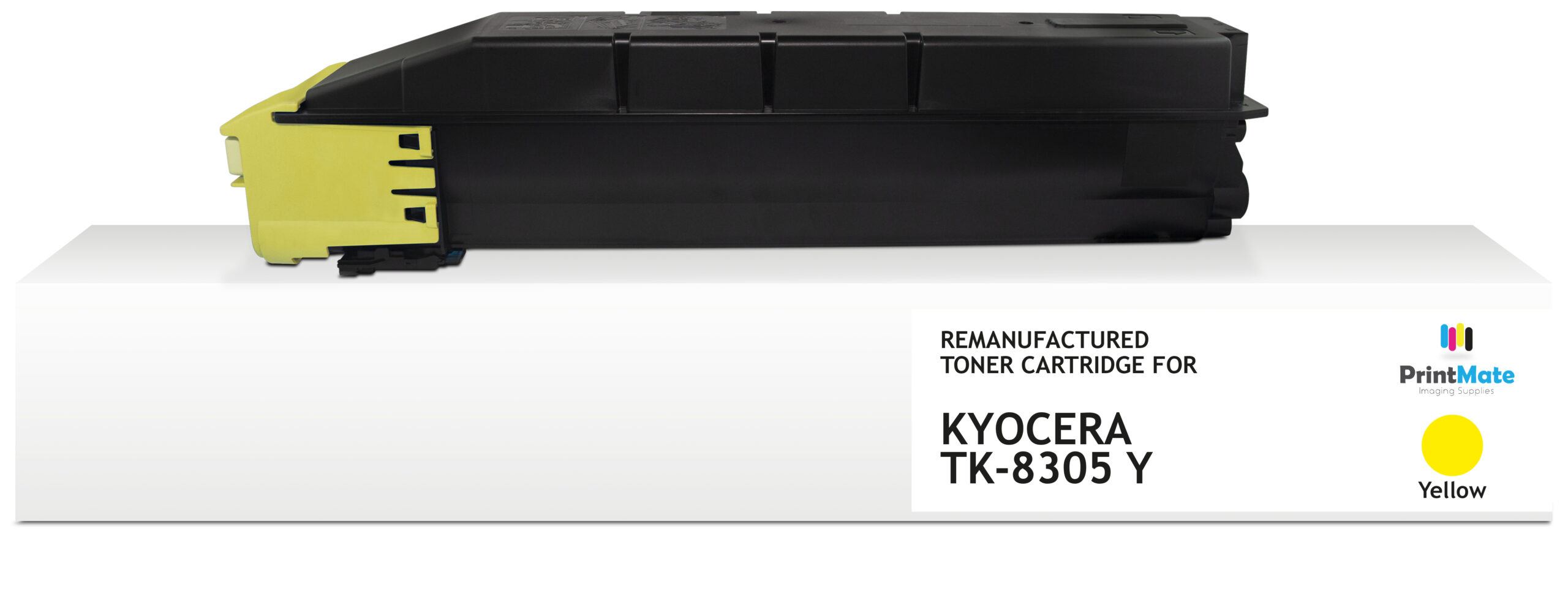 4c6bedca55088b5b92ebcb239b23b433849d46e2 PrintMate KYOCERA TK-8305Y, remanufactured toner, Yellow 15000p