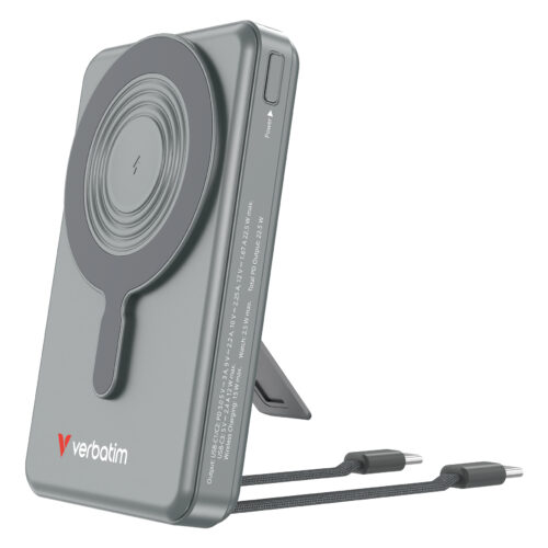 Verbatim Charge´n´Go 2C & Display Power Bank 10000 mAh Grey