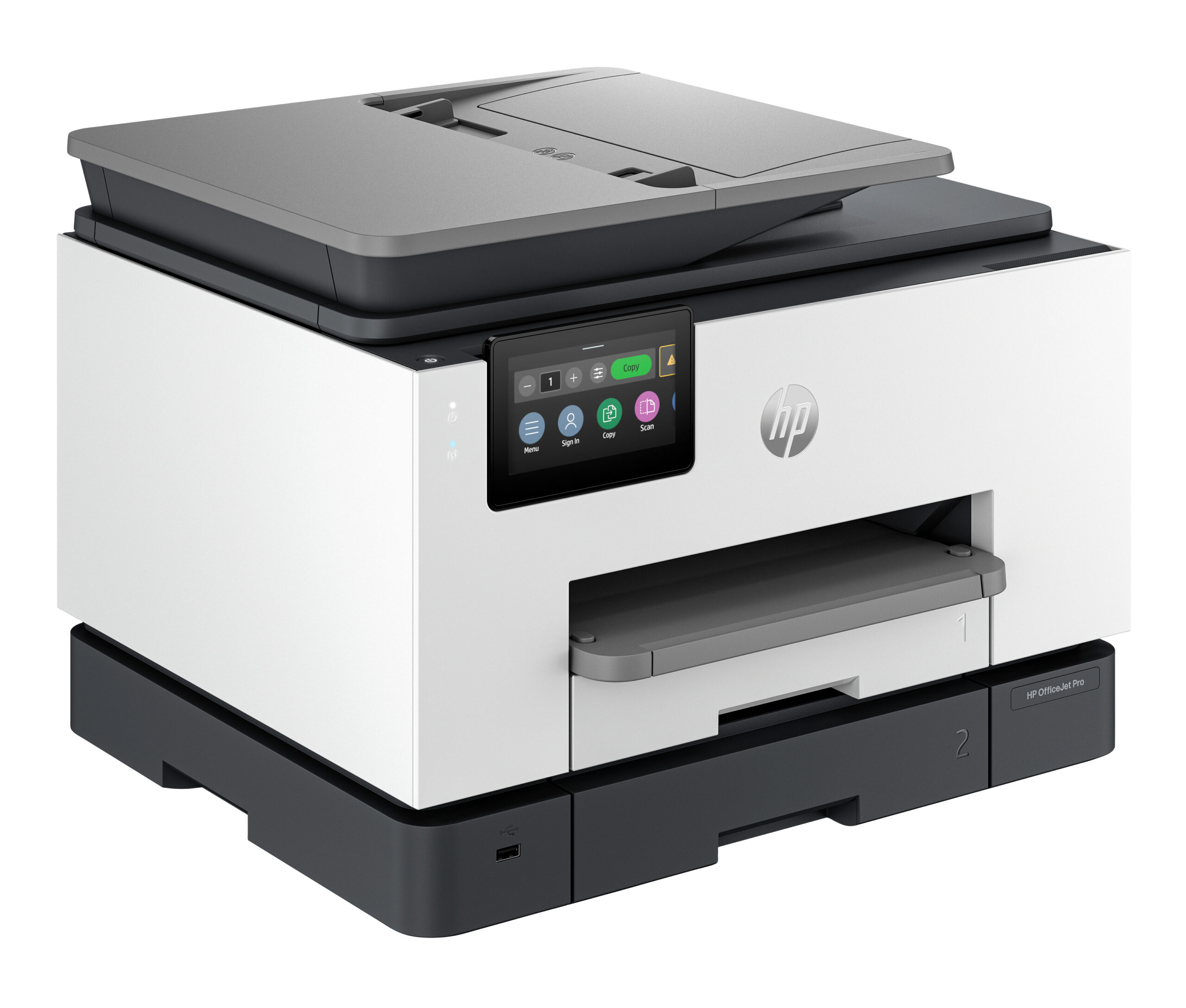 4ef0d48dbdc4a12464a62e6dd4a31f572b9dbac5 HP OfficeJet Pro 9130b Wireless All-in-One Color Printer, Two-sided printing; Copier, Scanner