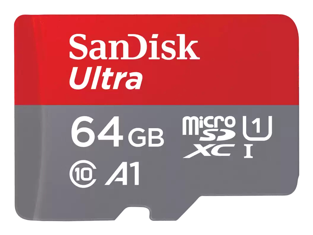 4f5adab3e7bdb22f5bfb664e6cba49086a1fee67 SanDisk Ultra microSD with SD Adapter - 64GB