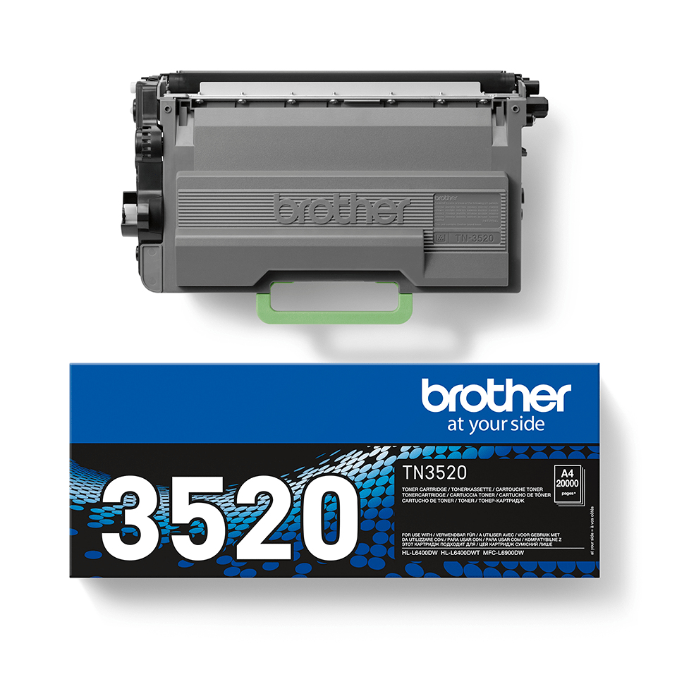 Brother TN-3520 Toner-kit, 20.000 pages ISO/IEC 19752 for Brother HL-L 6400