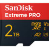 SanDisk Extreme PRO 2 TB MicroSDXC UHS-I Class 10