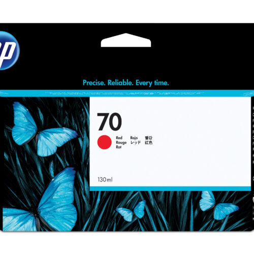 512016_2945474538 HP C9456A/70 Ink cartridge red 130ml for HP DesignJet Z 3100