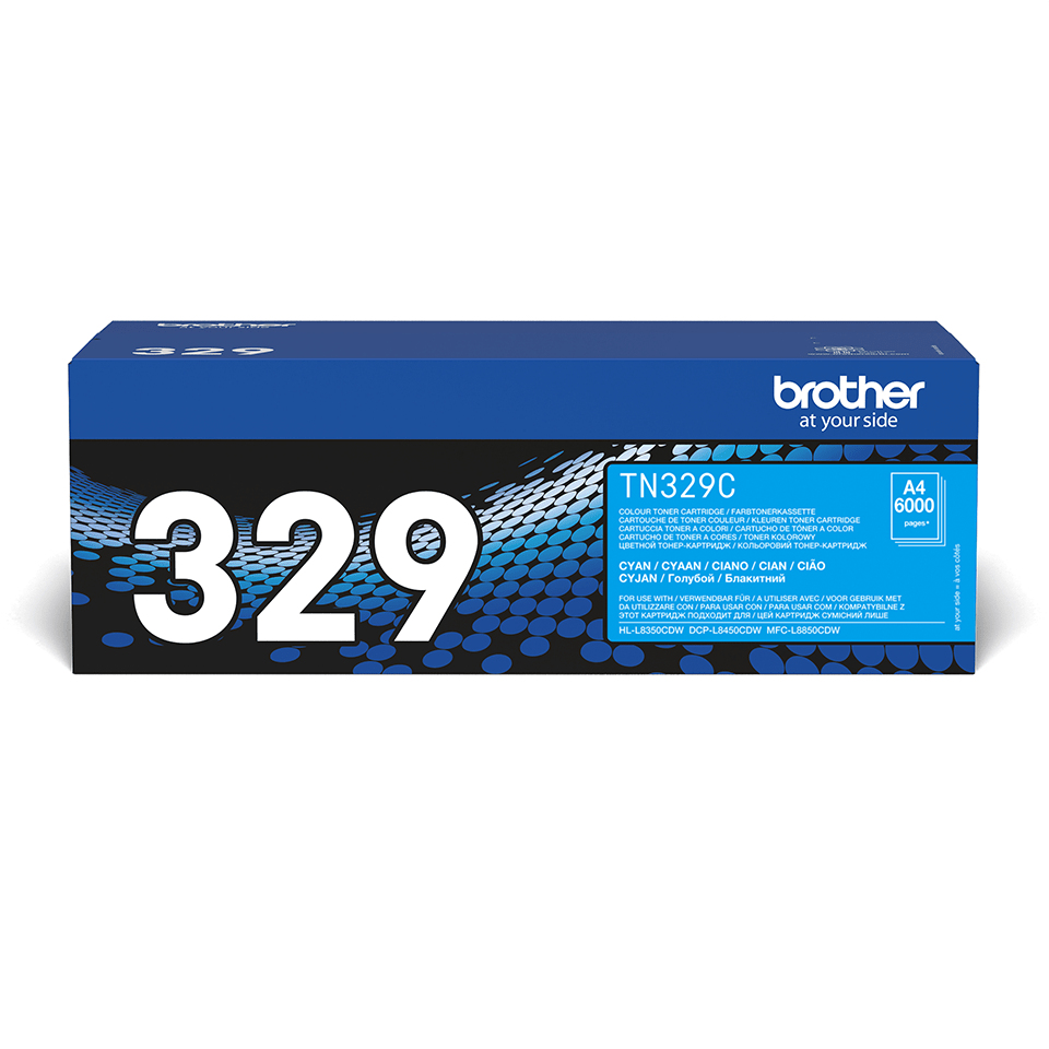 51b2b90d1183deb9f409ffa5ece827b8a188fe47 Brother TN-329C Toner-kit cyan extra High-Capacity, 6.000 pages ISO/IEC 19798 for Brother DCP-L 8450