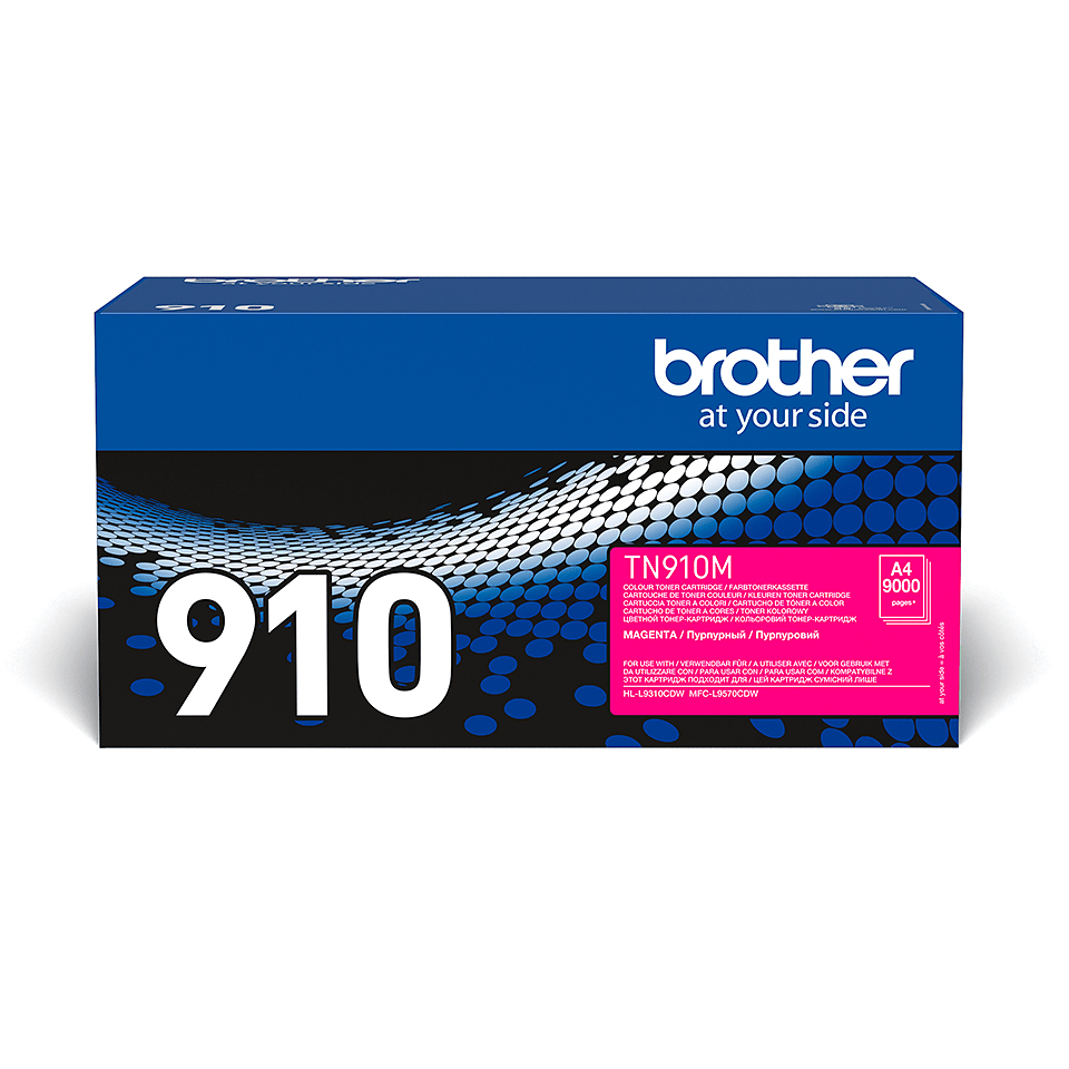 Brother TN-910M Toner-kit magenta, 9.000 pages ISO/IEC 19752 for Brother HL-L 9310